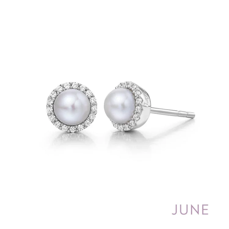 Women’s luxury earrings-June Birthstone Earrings