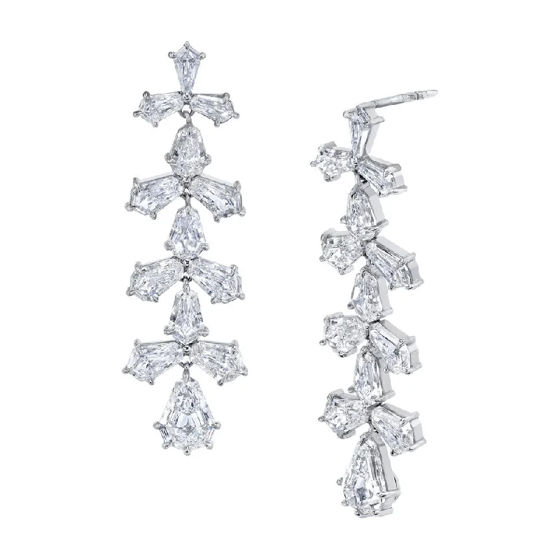 Women’s zodiac earrings-Uneek Signature Collection Drop Earrings