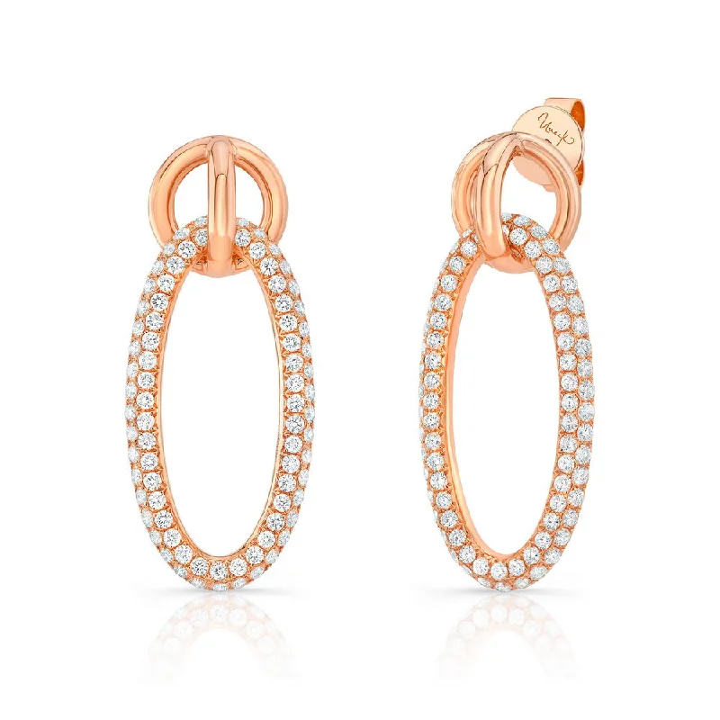 Women’s trendy drop earrings-Uneek Legacy Collection Drop Earrings