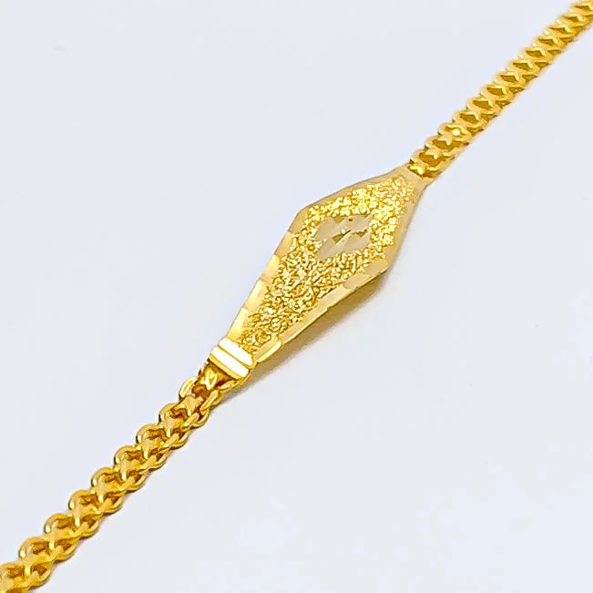 Women’s diamond bracelets-Elevated Attractive 22k Gold Baby Bracelet