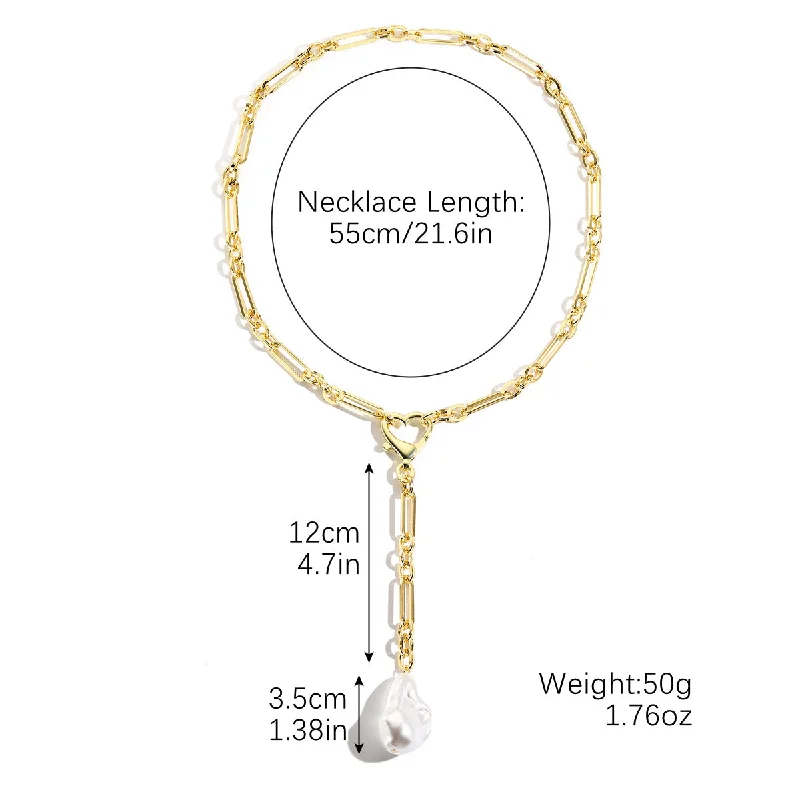 N2312-3 Single Shaped Large Pearls