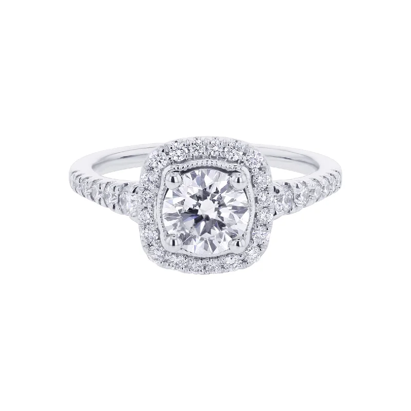 Women’s engagement rings with intricate bands-Charli Ready for Love Diamond Engagement Ring