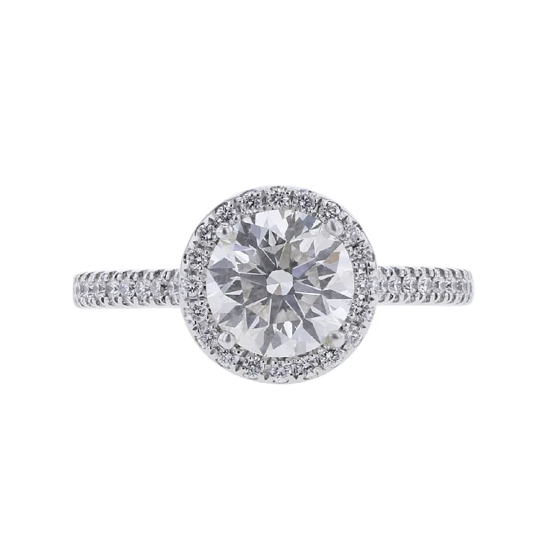 Women’s affordable engagement rings-Yvette Certified Ready for Love Diamond Engagement Ring