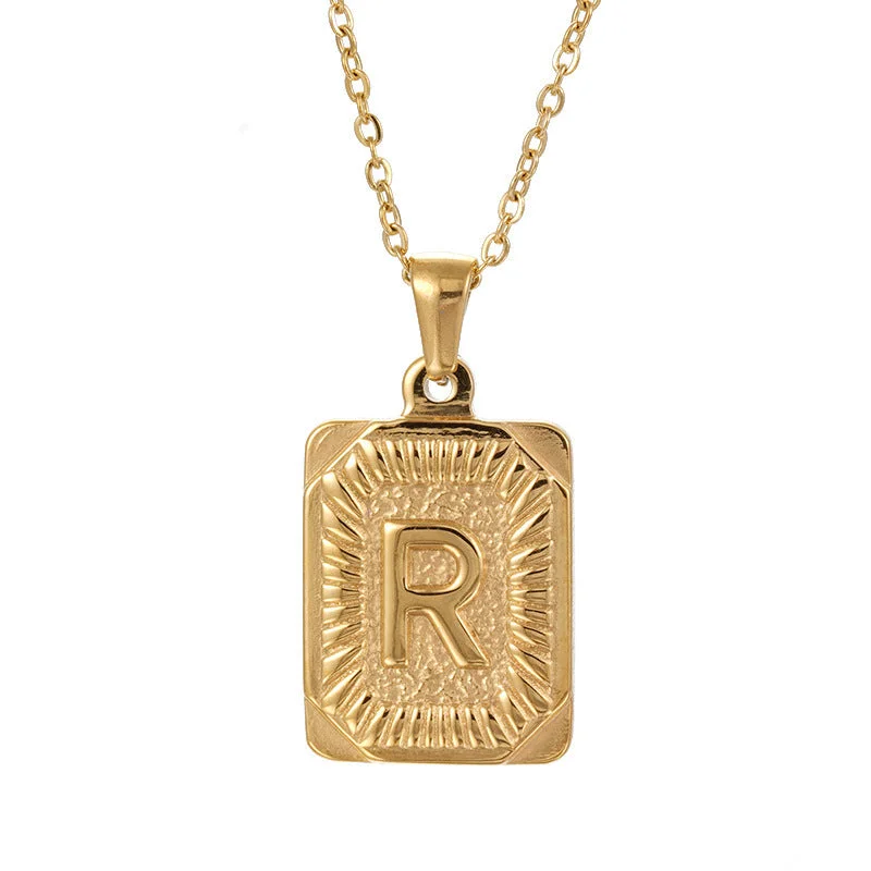 (Including Chain) Gold R