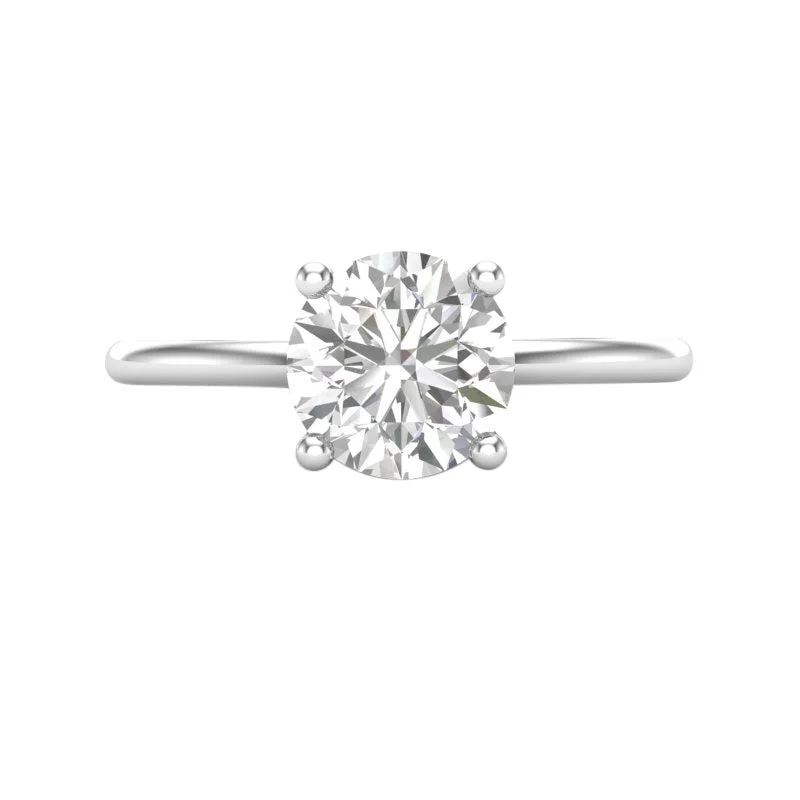 Women’s gold engagement rings-Ember Build Your Own Earth Born Diamond Engagement Ring