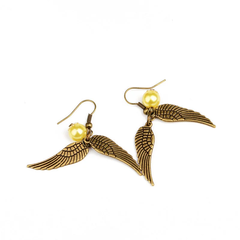 Bronze Flying Thief Earrings