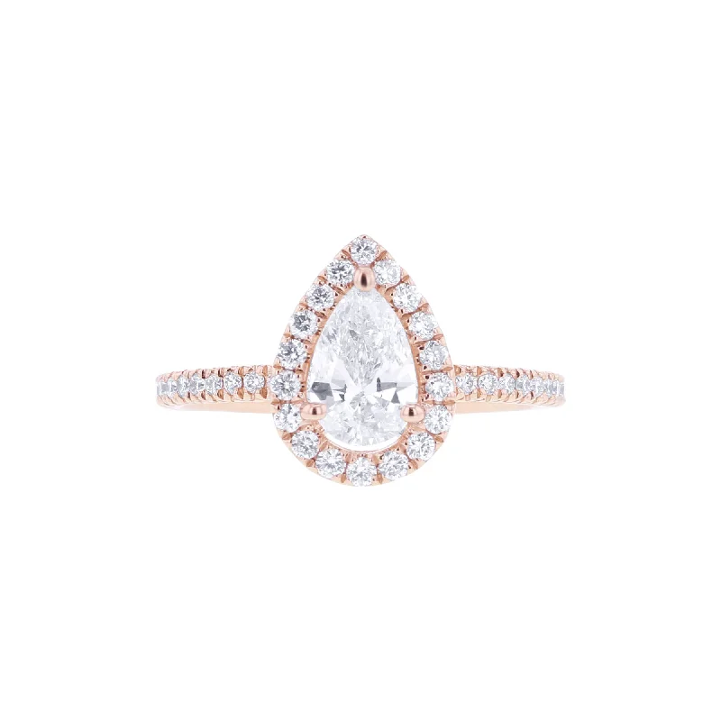 Women’s engagement rings with heart-shaped diamonds-Cleo Ready for Love Diamond Engagement Ring