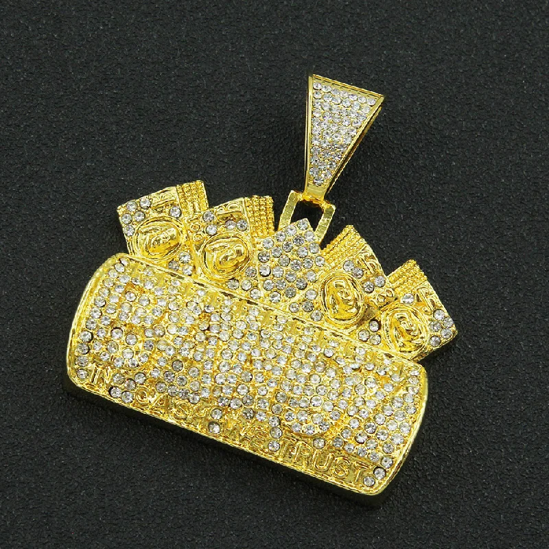 Single Pendant-Gold