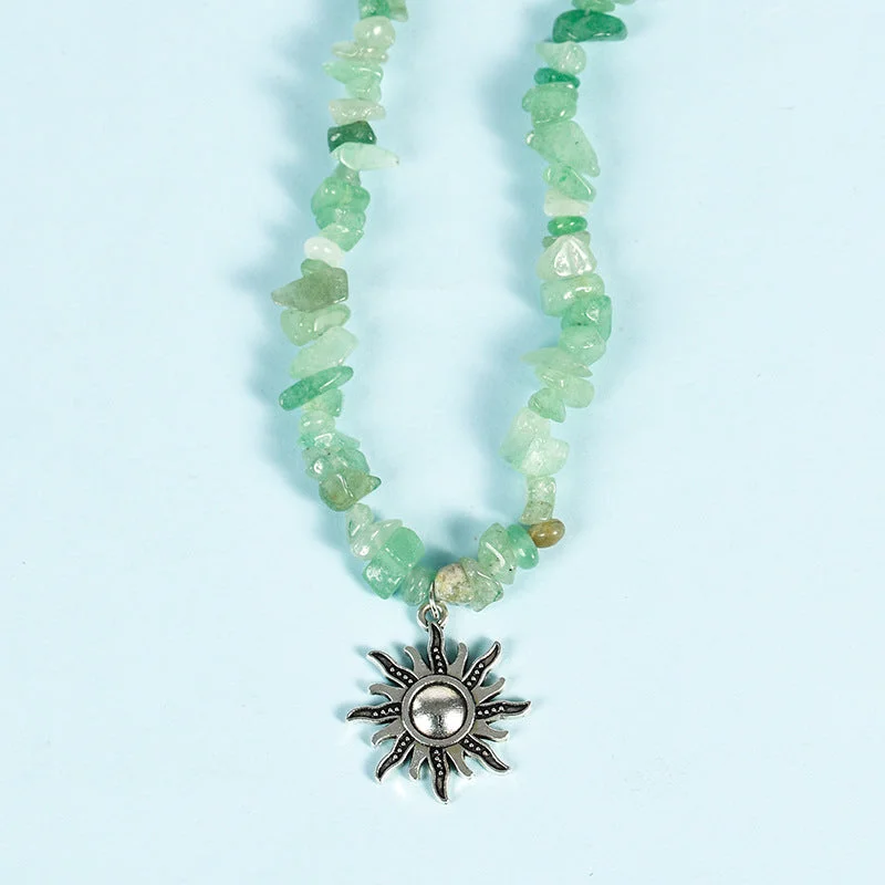 Green Aventurine Sun