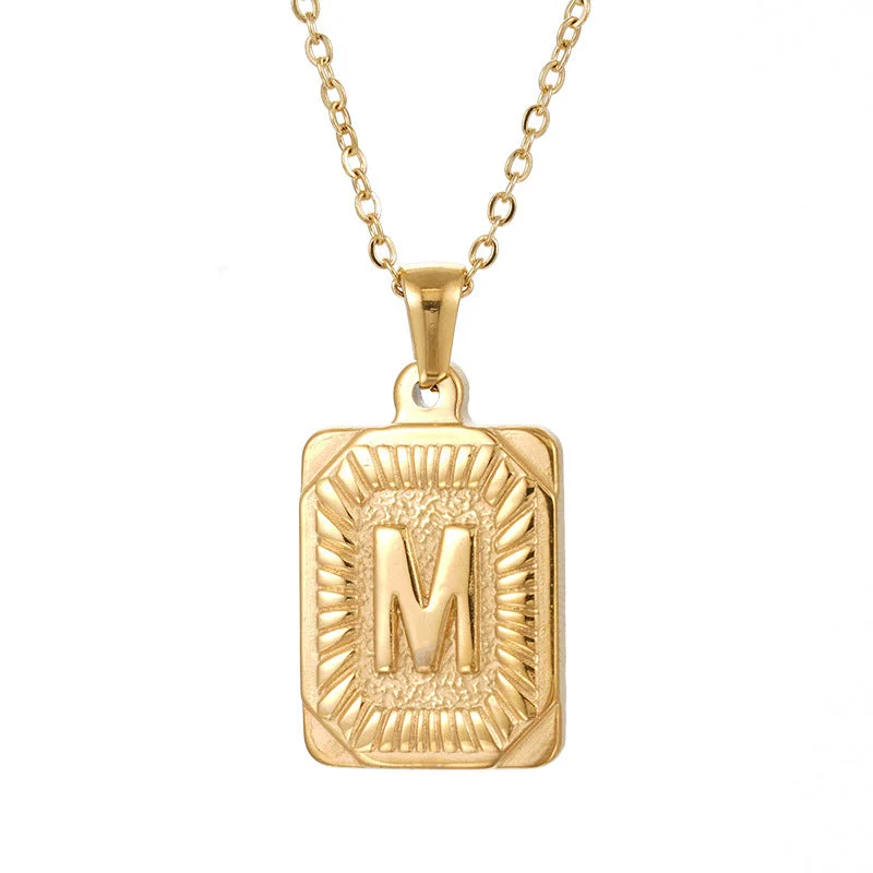 (Including Chain) Gold M