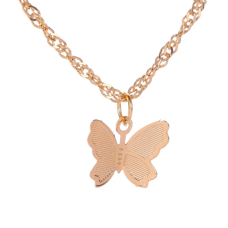 Single Butterfly Golden Ky1025