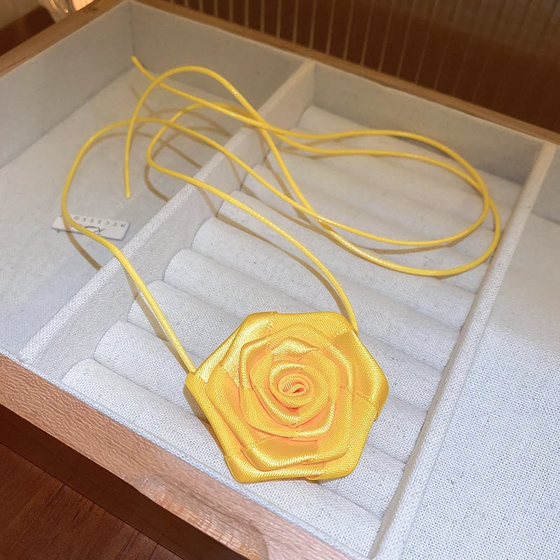 Necklace-Yellow