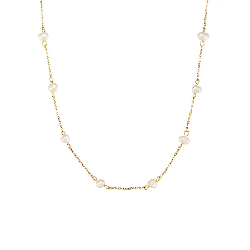 Freshwater Pearl Chain Necklace