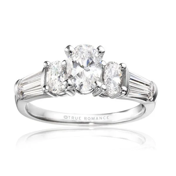 Women’s custom engagement rings with diamonds-DIAMOND ENGAGEMENT RING SETTING