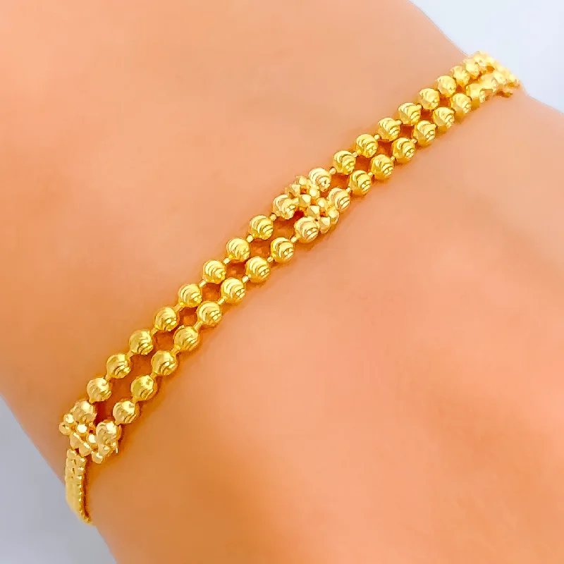 Women’s chunky bangles-Classy 22k Gold Bracelet