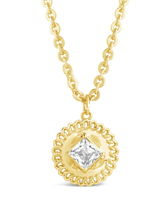 Women’s classic necklaces-Jaliyah CZ Statement Pendant Necklace