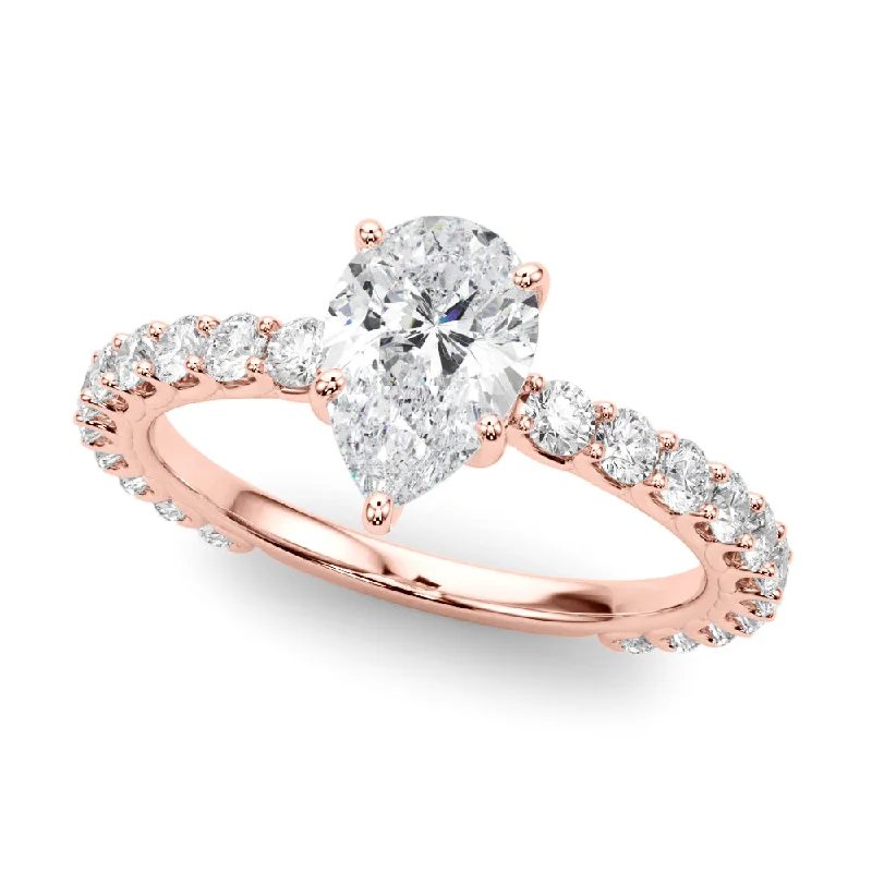 Women’s designer solitaire engagement rings-ENGAGEMENT RINGS