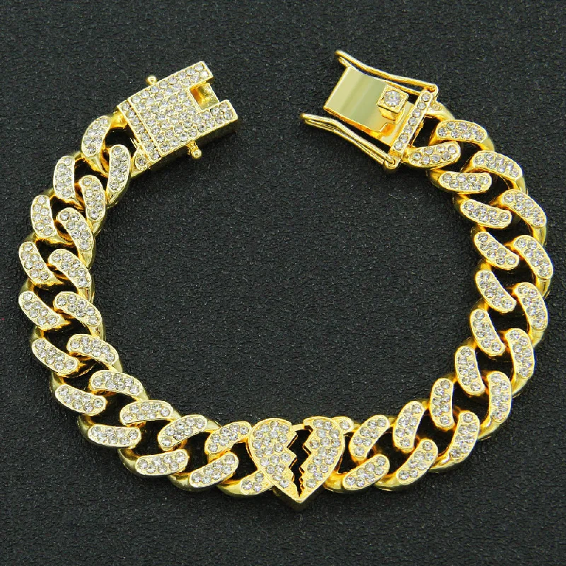 Silver-50cm Cuban Link Chain