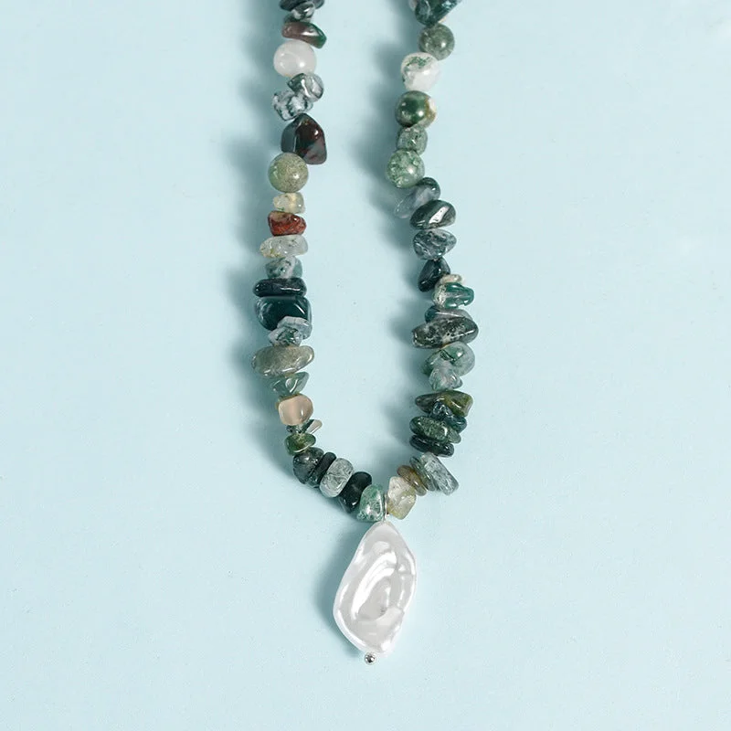 Water Plants Agate Pearl