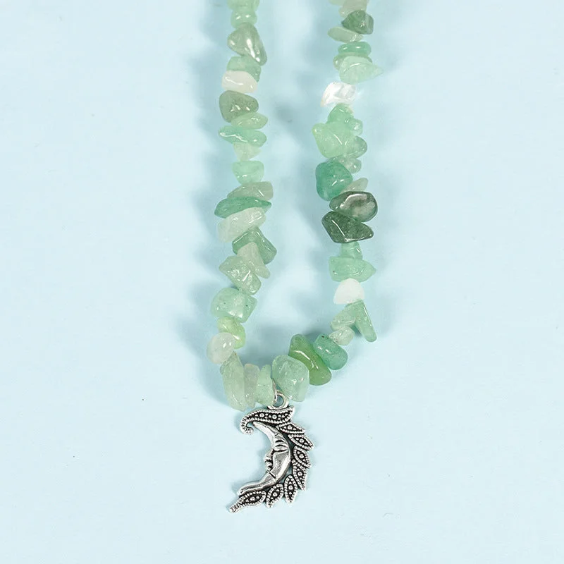 Green Aventurine Moon