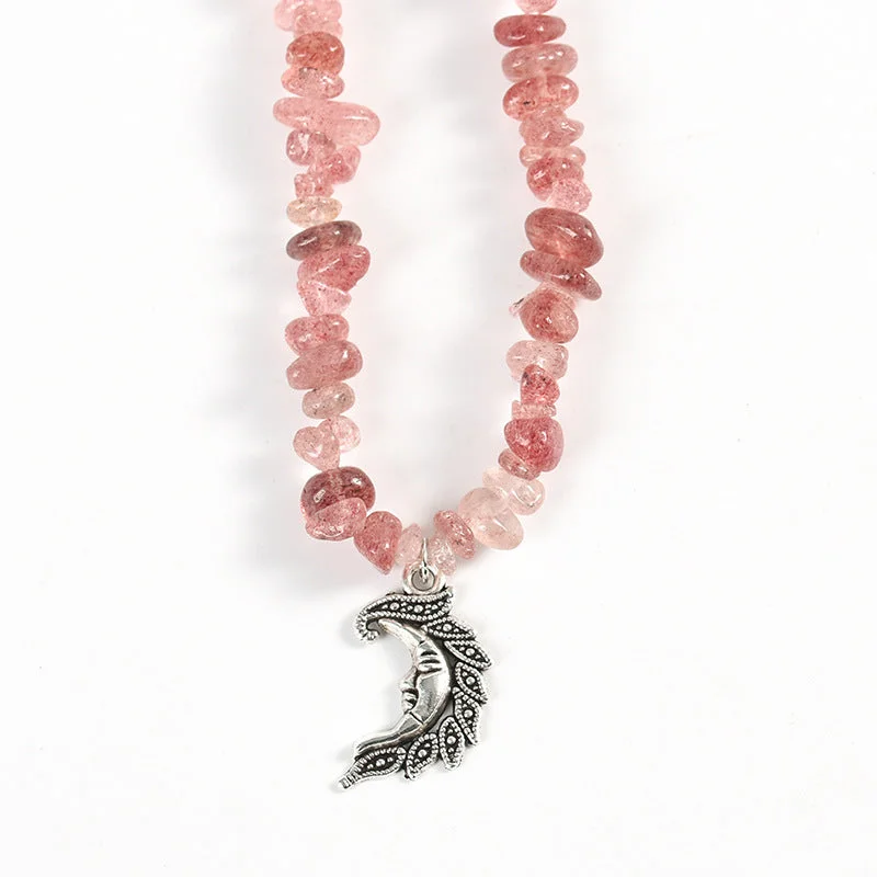 Strawberry Quartz Moon