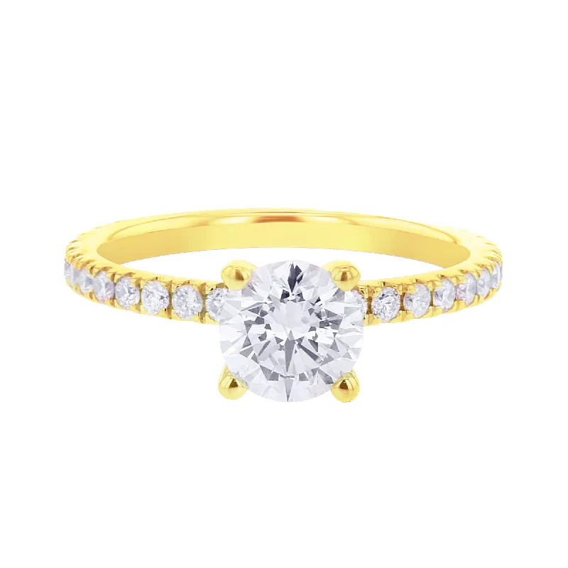 Women’s timeless engagement rings-Lorena Ready for Love Diamond Engagement Ring 1 1/3ct