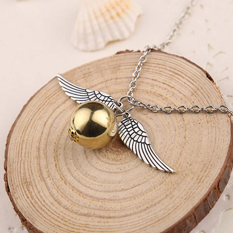 Antique Silver Flying Thief Necklace