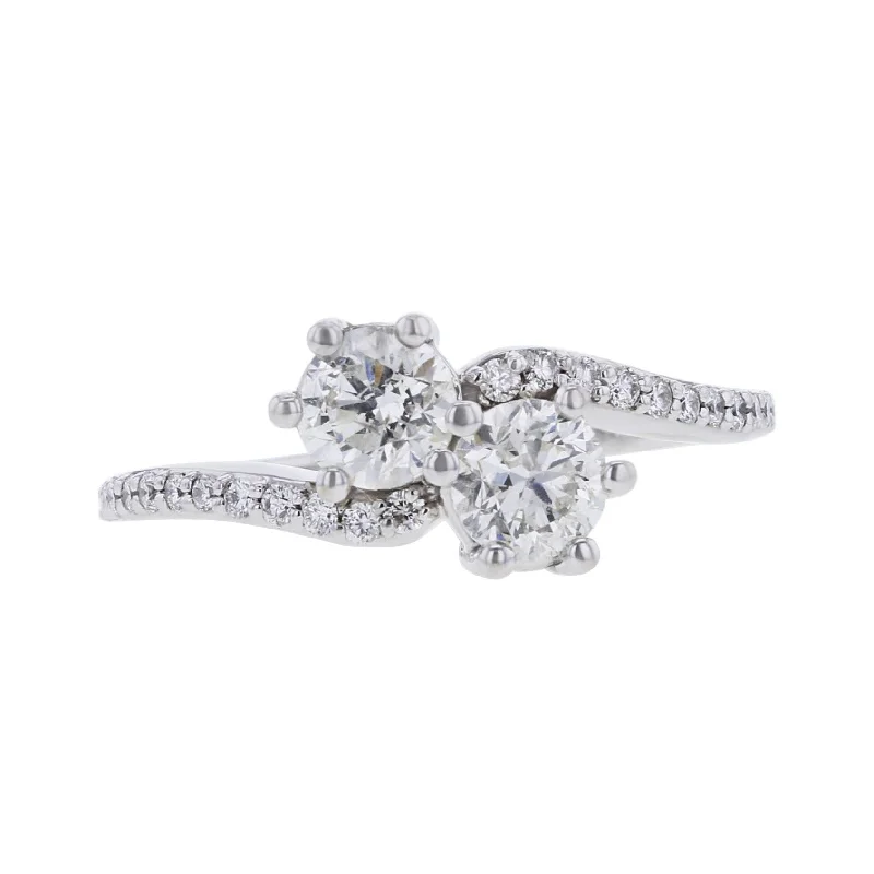 Women’s halo diamond engagement rings-Keke Ready for Love Diamond Engagement Ring