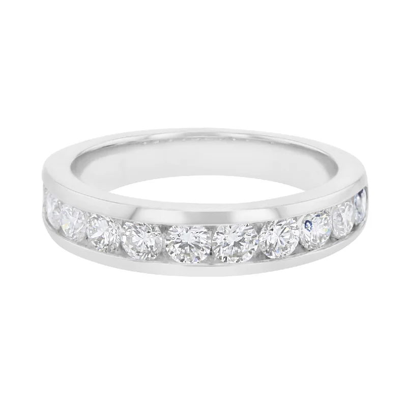 Women’s engagement rings with intricate bands-Shannel Diamond Wedding Ring 3/4 ct