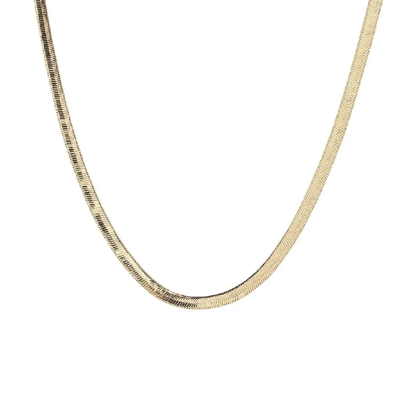 Women’s two-tone chain necklaces-Jagger necklace